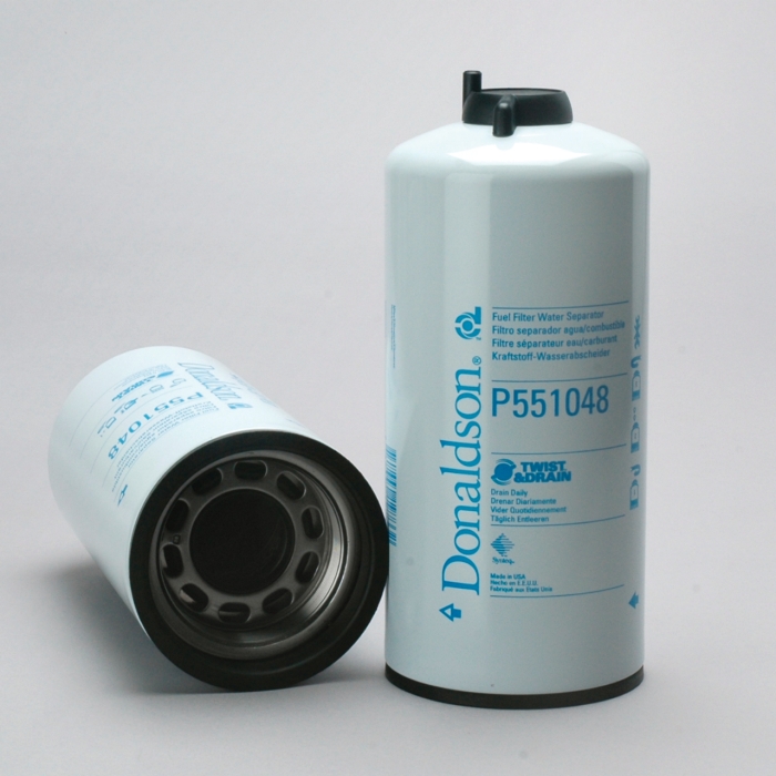 Donaldson P551048 – FUEL FILTER, WATER SEPARATOR SPIN-ON TWIST&DRAIN